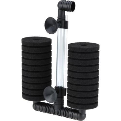 Aquarium Sponge Filter Fish Tank Shrimp Pond Air Pump Biochemical Sponge Filter Bio Sponge Filter Aquarium Filtration Filter