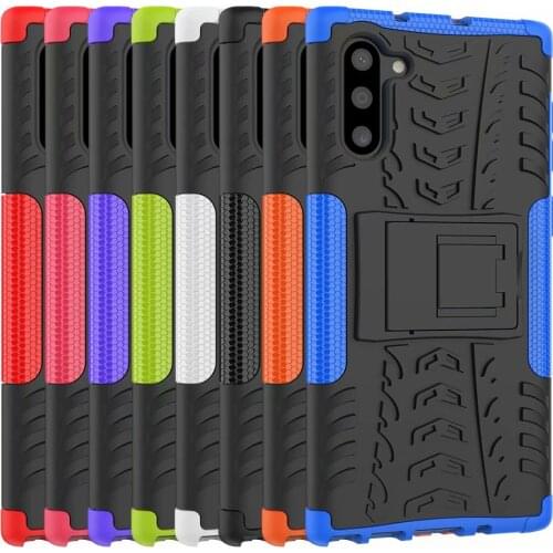 Case TPU & PC Dual Armor Hard Silicone Cover For Samsung Galaxy Note 10 A80 A40 A50 A70 A40S Case Galaxy A20E A10E Cover Case