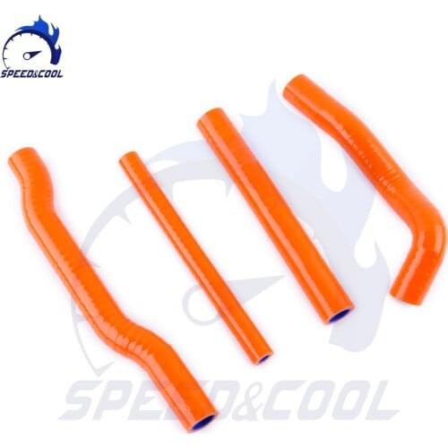 For KTM 125 150 SX 2016 2017 2018 16 17 18 Motorcycle Silicone Radiator Coolant Tube Pipe Hose Kit