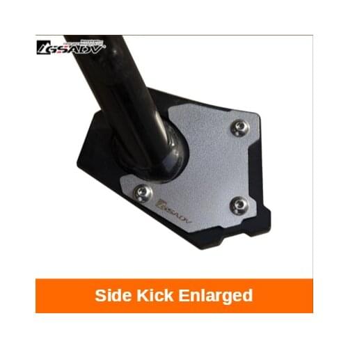 For KTM790 790ADV 790R 790Rally Kickstand Side Kick Stand Plate Pad Extension Enlarge Motorcycle Protect Security Parts