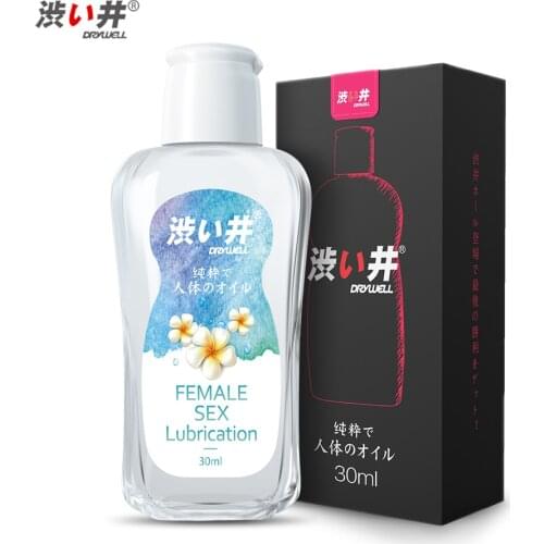 DRY WELL Water Based Lubricant for Sex Vaginal Anal Lubricants Silk Touch Lubrication Gel Grease Sex Products Easy to Clean