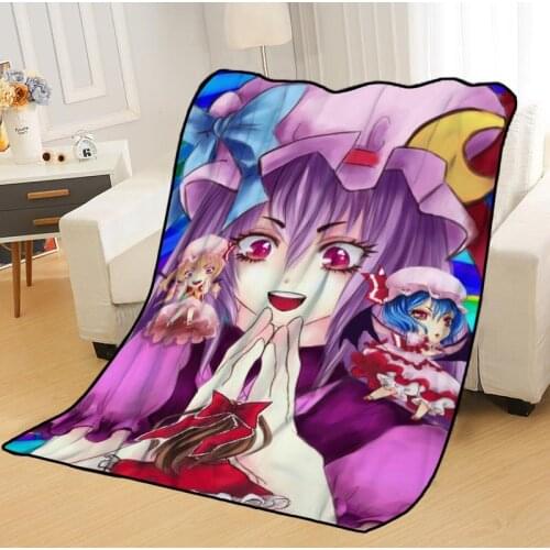 Custom Touhou Project Blankets for beds throw blanket soft blanket summer blanket anime blanket travel blanket