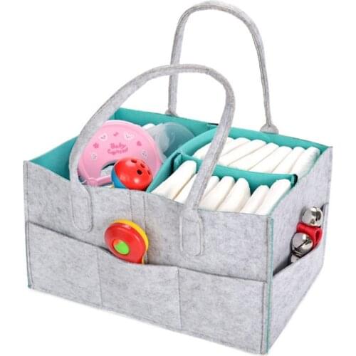 CYSINCOS Maternity Handbag Baby Diaper Bag Newborn Nursery Storage Foldable Nappy Bag Baby Care Organizer Container