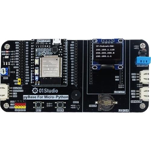 PyWiFi- ESP32 Development Board Micro- Python IoT Wireless WiFi Learning Kit