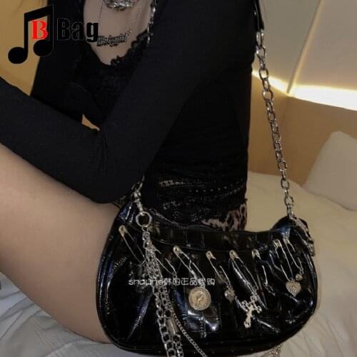 Personalized customization DIY Minimalist Retro Punk Pins Cross Metal Brooch Women Man Hip Hop bag Coat Brooch bag Accessories