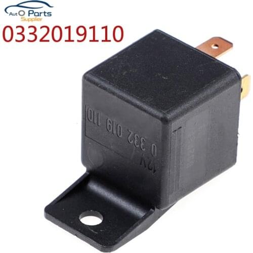 GENUINE 0332019110 FOR OPEL 12V 30 AMP 4 PIN RELAY WITH BRACKET AND SHUNT RESISTOR