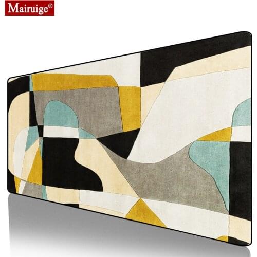 Persian Rug Mouse Pad XXL Gamer Desk Mat Modern And Simple Home Decoration Fashion Gaming MousePad 90x40cm for Laptop Table Pads