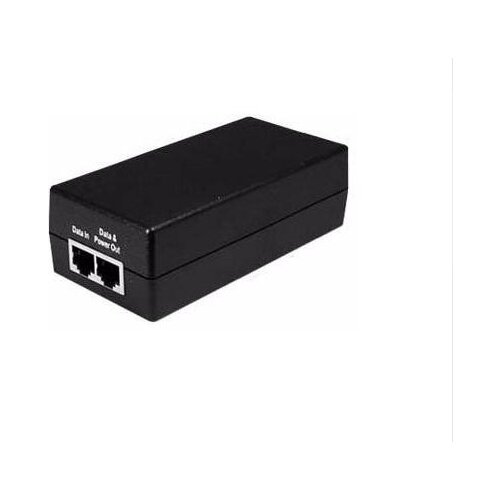 PJ101 Single port 100M POE Injector Power Over Ethernet Adapter Compliant to IEEE802.3AF