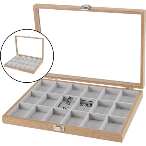 Jewelry Tray Necklaces Rings Box Earrings Case Necklaces Storage Pendats Holder Bracelets Stand