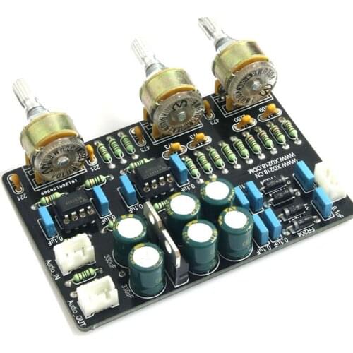 NE5532 Pre-Amplified High And Low Tone Adjustment Tone Board XD