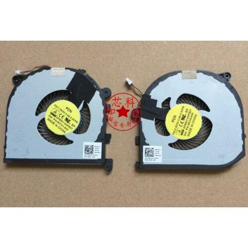 SSEA Wholesale New CPU Cooling Fan For DELL XPS 15 9550 0RVTXY RVTXY 036CV9 36CV9 DFS501105PR0T FG11 DFS501105PQ0T FG12