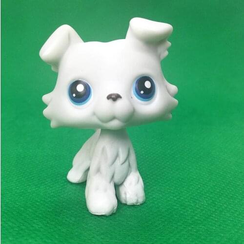 Standing pet shop toys short hair cat collie dachshund spaniel great dane toys for child gift FREE SHIPPING