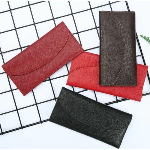 Womens wallet Long Purse Leather Clutches Money Wallets Handbag Passport cover wallet for Cell Phone Card Holder Coin Purse