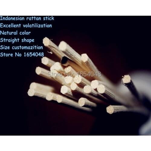 1000pcs/lot 3x 250mm White color indonesian rattan reed diffuser sticks, Essential oil reed diffuser replacements rattan stick