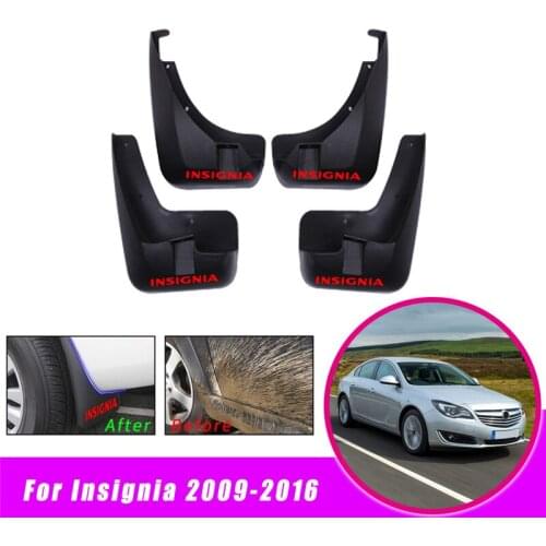Front Rear Mud Flaps for Vauxhall Opel Insignia 2009-2016 for Fender Splash Guard Mudflap Car Accessories 4PCS