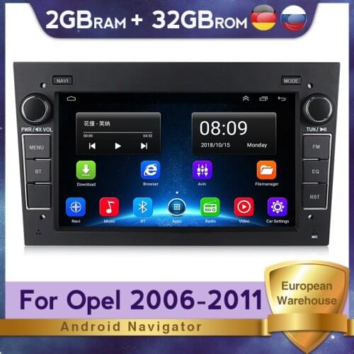 2din Car Multimedia NO DVD Player Autoradio GPS Navigation For Opel 2006 2007 2008 2009 2010 2011 Astra Antara Meriva Corsa