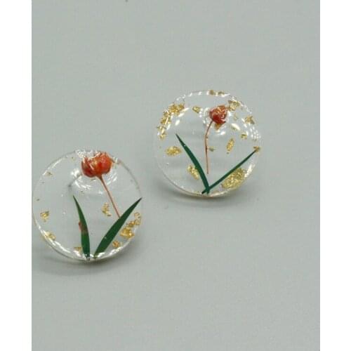 Dayoff Women's Gold Earrings