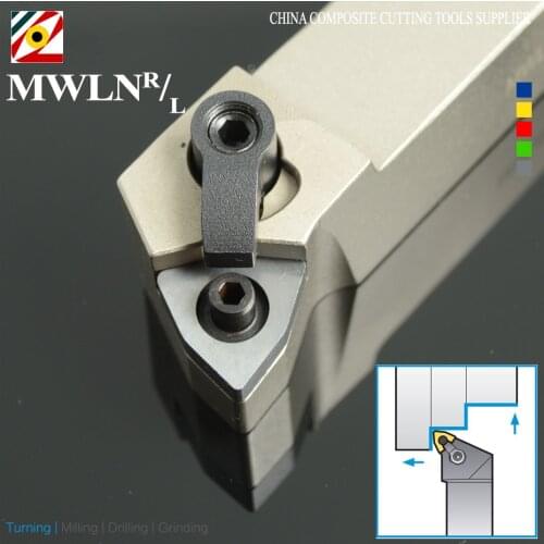 EDGEV MWLNR MWLNL 1616H06 2020K08 2525M08 CNC Lathe Cutter External Turning Tool Holder For Carbide Inserts WNMG 060408 080408
