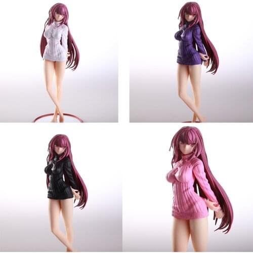 Fate/Grand Order bba Lancer Scathach Sweater Ver.Sexy Figure Anime Action Figure Toys Model Bunny Girl PVC Toy Figures Sexy Toys