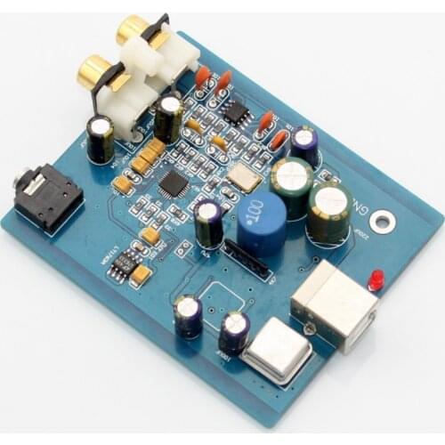 HIFI ES9018K2M SA9023 USB DAC Decoder board External Card Support 24Bit 92k for audio Amplifier