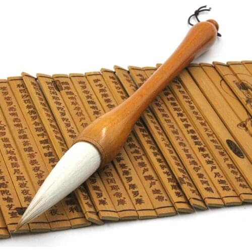 1Piece Excellent Quality Chinese Calligraphy Brushes Pen For Woolen Hair Writing Brush Fit For Student School supplies