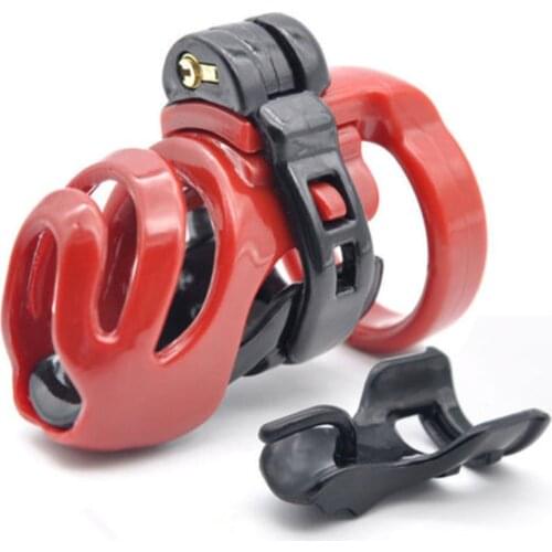 Manyjoy Natural Resin 3D Male PA-hook Chastity Lock Device Mens Chastity Belt Bird Cage Sex toys for man