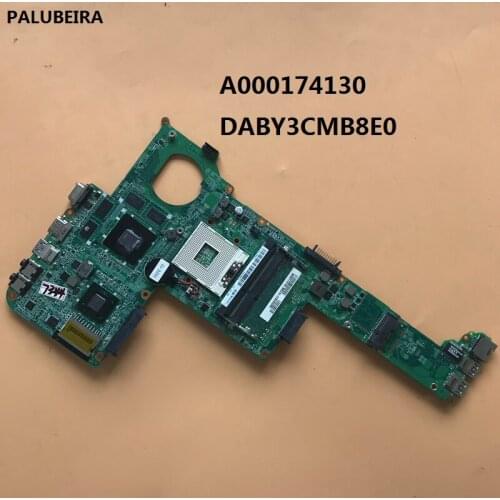 PALUBEIRA For Toshiba Satellite C840 L840 Laptop motherboard HM76 DDR3 A000174130 A000174120 DABY3CMB8E0 graphics Tested working