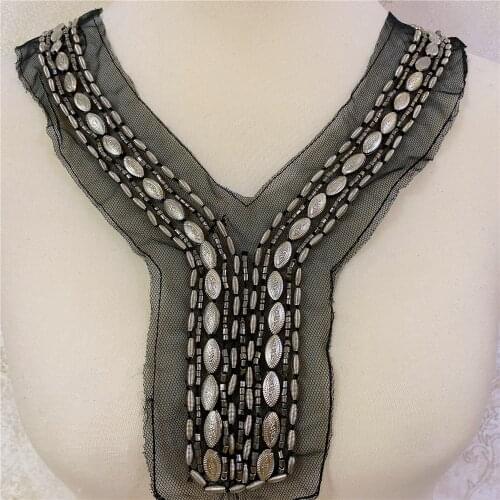 Fashion Handmade Detailed beaded Necklace Rhinestone for Women Accessories