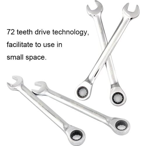 Ratchet Spanner Combination Wrench Set of keys ratchet skate tool gear ring wrench ratchet set flexible