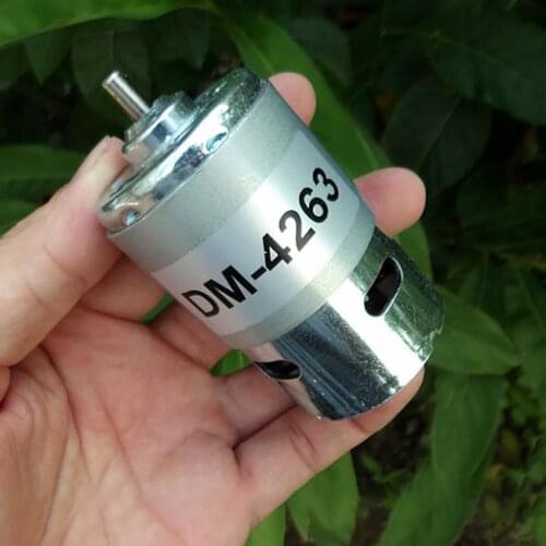 Low-speed, High Torque Motor DC 24V-36V 4000-6000rpm Micro Mute DC Motor for DIY Production Output Shaft Diameter 5 MM