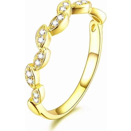 Solid 14k Yellow Gold SI/H Natural Diamonds Engagement Ring Wedding Band 3.5mm Width Fine Jewelry US size 3.5-12