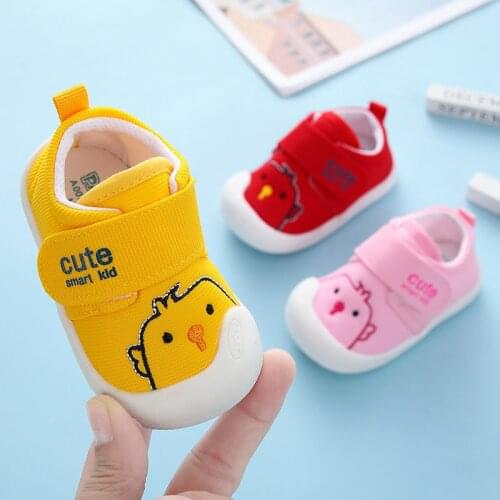 Baby Girl Shoes Autumn Cartoon Animal Soft Bottom Toddler Sneakers Infant First Walkers Boys Shoes Size 13-21 SDY005