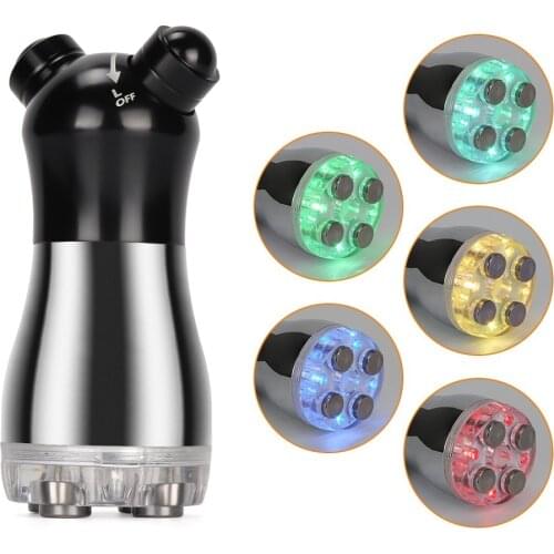 Facial RF Radio Frequency No Needle Mesotherapy Mesoporation Photon LED Light Skin Rejuvenation Face Lift Massager Beauty Care