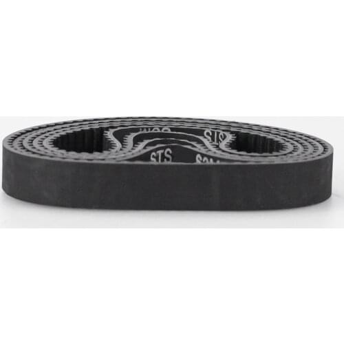 STD3M Timing Belt, Length 252/255/261/285/291/309/312/318mm, 6/9/10/15mm Width, Rubber Toothed Belt Closed Loop Synchronous