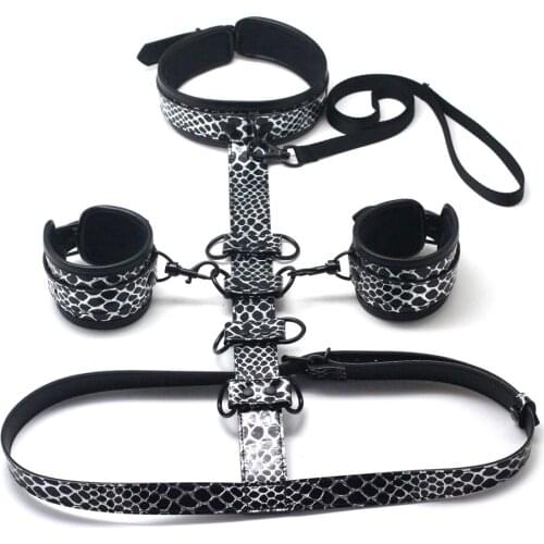 Adult Sex Toy for woman Fetish Bondage Strap Sexy Restraint Harness With Plush Lining Cosplay Sex Products