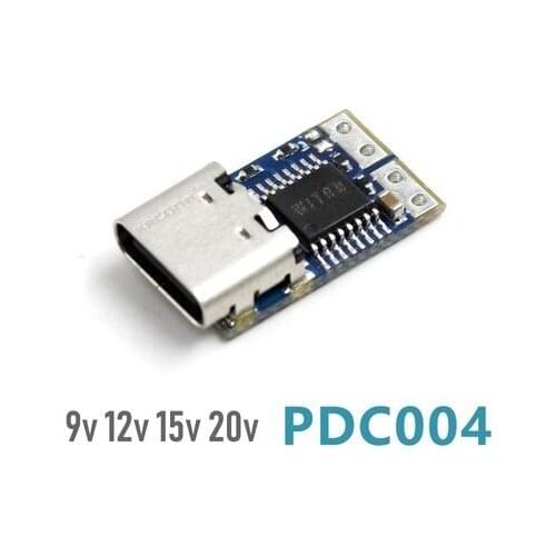 Type-C PD decoy module PD23.0 to DC DC trigger extension cable QC4 charger 9V 12V 15V 20V PDC004-PD