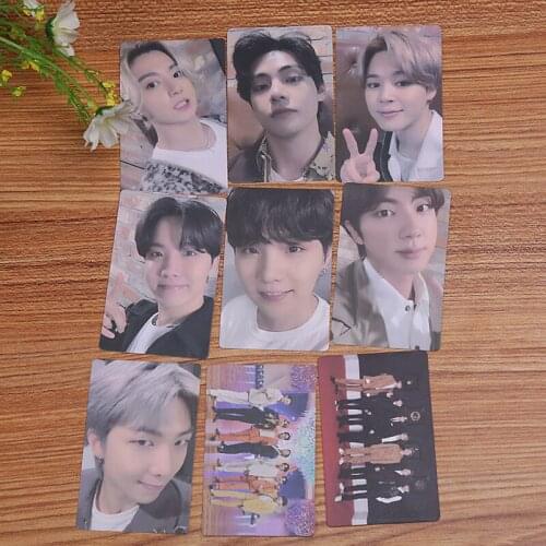South Korean Groups KPOP Bangtan Boys New Album BE M2U Lomo Card Small Card PhotoCard JUNGKOOK JIMIN SUGA RM V HD Photo Poster