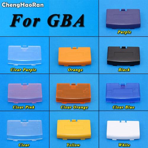 ChengHaoRan Battery Cover Lid Door Replacement For GBA Back Door Case For Nintendo Gameboy Advance