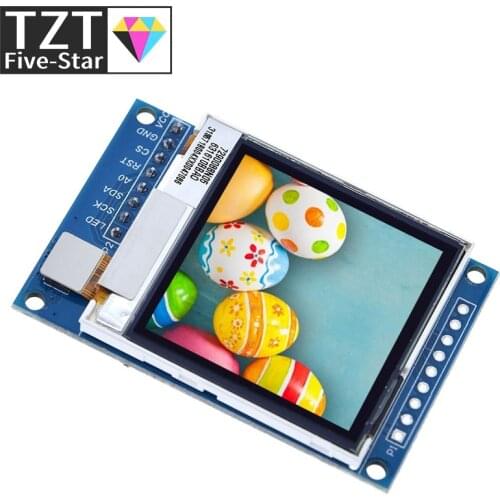 1.6 Inch OLED 1.6" TFT IPS OLED Transflective Display Module LCD Display DIY SPI Serial Port 130*130 Communicate for Arduino