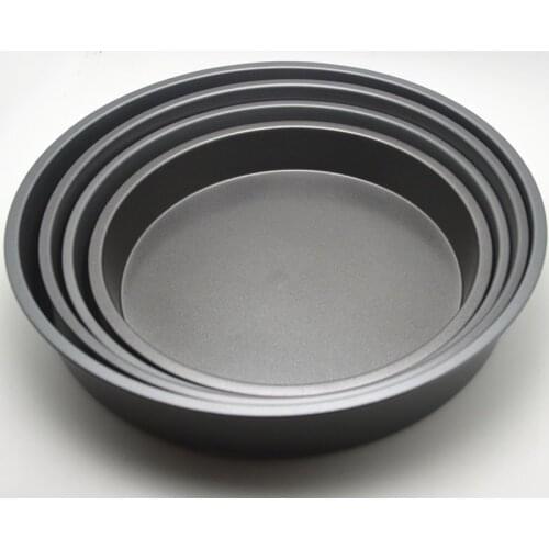 1 Pc 6/7/8/9/10 Inch Cake Baking Mold Cake Model Plate Non-stick Baking Tray Easy Clean DIY Bakeware Pizza Cupcake Baking Tools