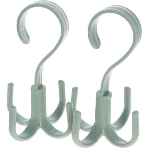 2/5/10Pcs 144x55x55mm Mutilcolor Hook Clips Hanger Buckle Hat Tie Scarf Hanger Stainless Steel Hanging Hooks Kitchen Pot Pan