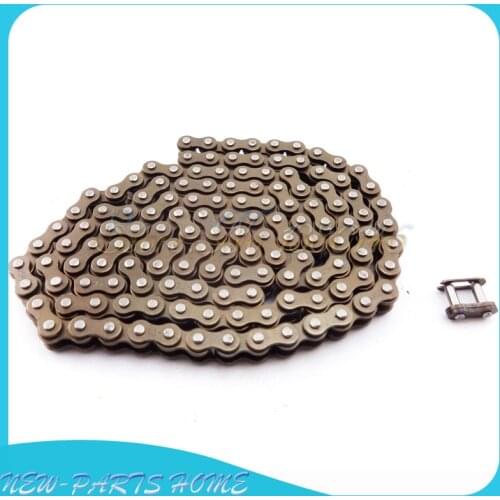 25H chain with Spare Master Link For Mini Dirt bike Quad ATV Minimoto Pocket Bikes 47cc 49cc