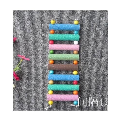 Pet bird cage accessories cage ladder climbing toys, roller