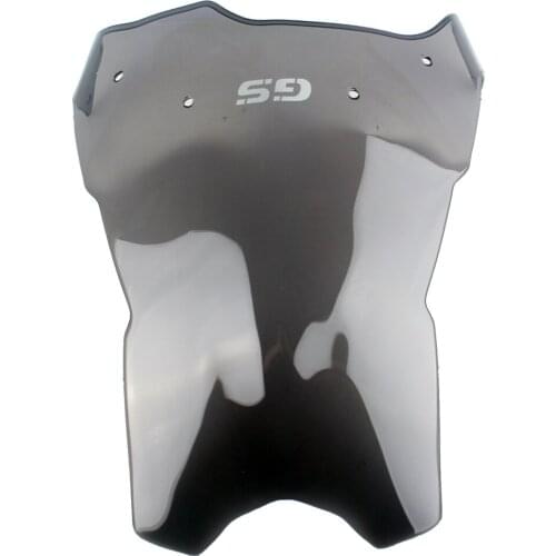 ALLGT Transparent Motorcycle Windshield Screen for BMW F650 F700 F800 GS 2008-2013 2014 2015 2016