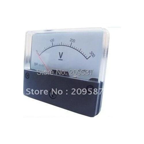 Analog Volt Voltage Voltmeter Panel Meter (DC) 0-300V