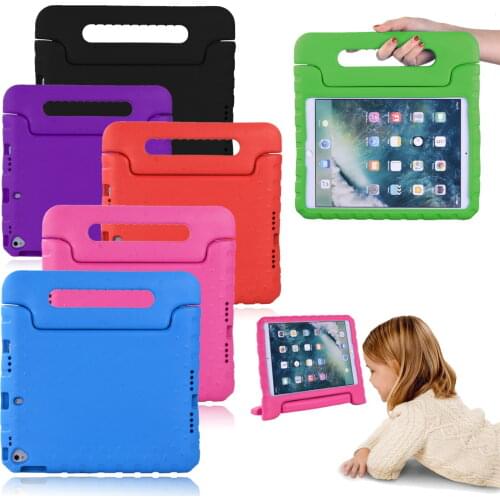 Childrens Cover for Apple Ipad 2 3 4 5/6/7th/8th/Air 1 2 3/pro 10.5/Mini 1 2 3 4 5 Non-toxic EVA Anti-fall Stand Tablet Case