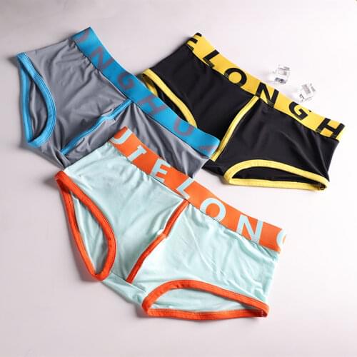 ECMLN Mens Silk Briefs
