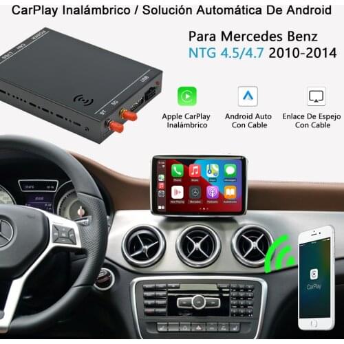 EZonetronics Android Auto CarPlay Box Screen Update for Mercedes Benz A B C E Class 2010-2014 with NTG 4.5 System