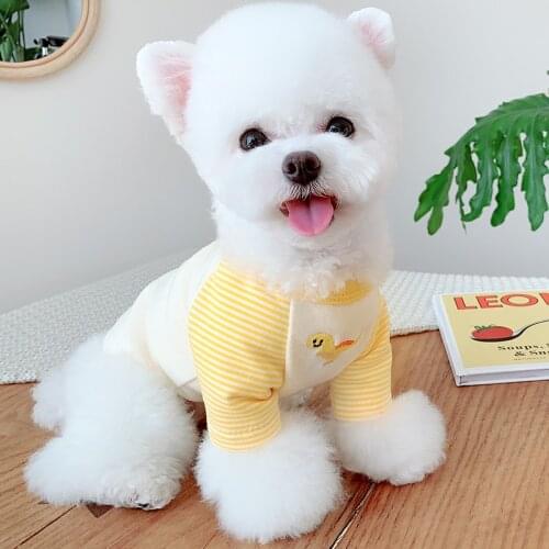 Cat Dog T-shirt Pet Dog Clothes Puppy Clothing Chihuahua Yorkshire Costume Vest Maltese Pomeranian Schnauzer Poodle Pet Outfit