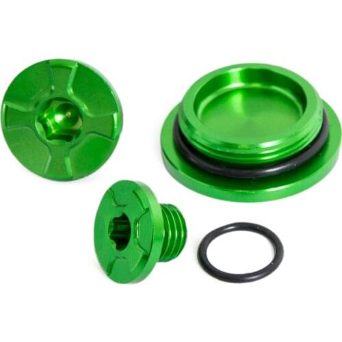 NICECNC Engine Timing Cover Oil Filler Plug Crankcase Cap For Kawasaki KX250F 2011-2018 KX450F 2009-2018 KX250 KX450 2019 2020